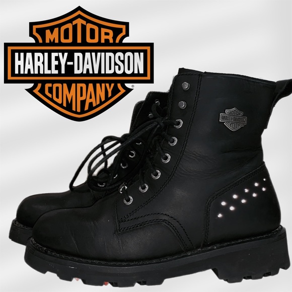 Harley-Davidson Shoes - Harley Davidson Lace Up Leather boots